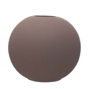 Matte Plum Stoneware Vase