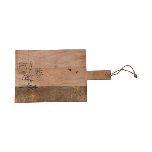 Mango Wood Reindeer Cheese Board