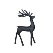 Black Resin Reindeer - Small