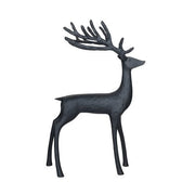Black Resin Reindeer - Large