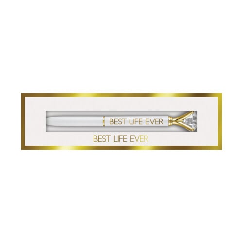 Boxed Gem Pen - Best Life Ever