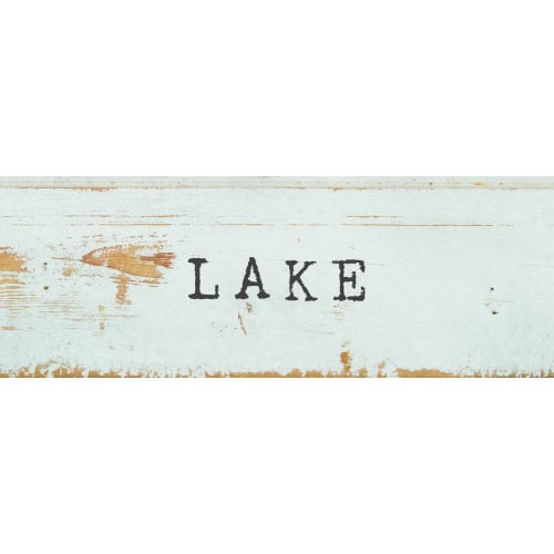 Printed Wood Block - Lake