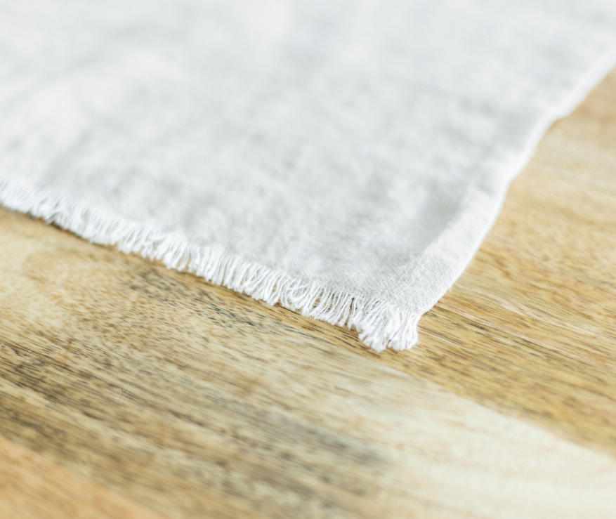 Linen Cocktail Napkin - Ivory