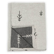 Tree Throw Blanket - White/Grey