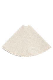 Silver Fringe Tree Skirt