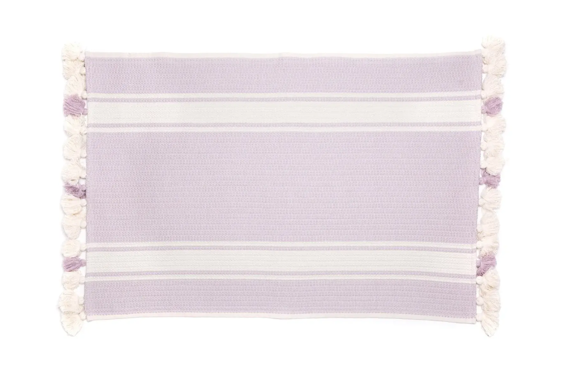The Tribune Bath Mat - Dusty Rose