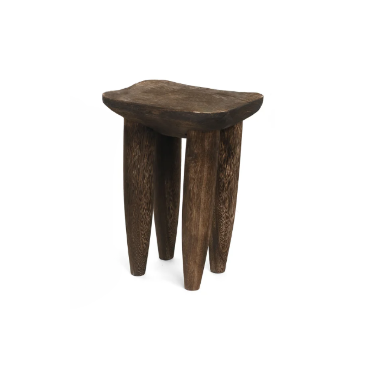 Senufo Tall Ebony Stool