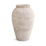 Greek Terracotta Urn - White