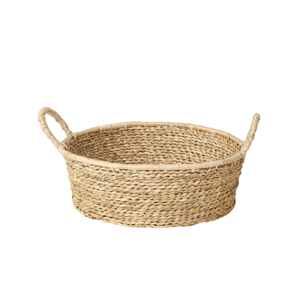 Ayanna Deep Nesting Seagrass Basket - Small