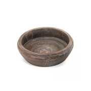 Dark Brown Paulownia Bowl