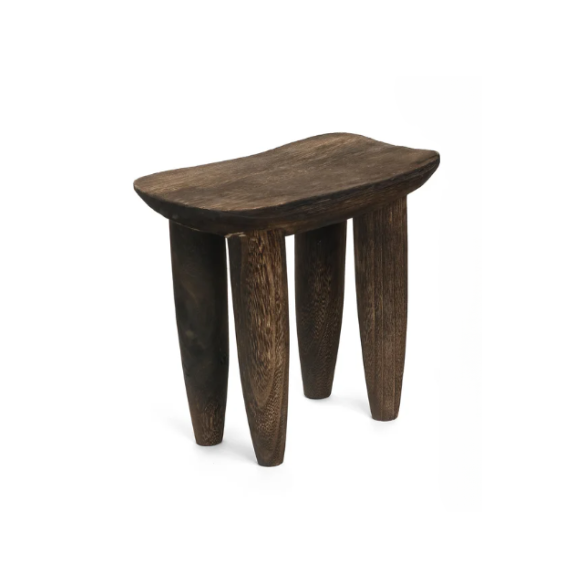 Senufo Low Ebony Stool