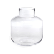 Ankara Glass Vase - Clear