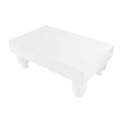 Footed Serving Stand - White