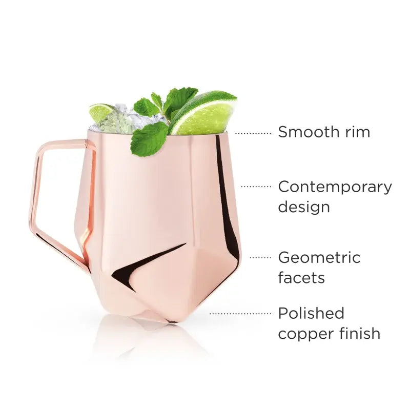 Summit Faceted Moscow Mule Mug