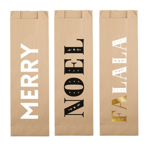 Holiday Wine Bag - Assorted