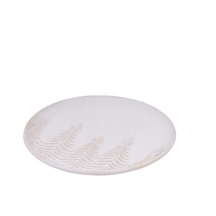 Winter Wonderland Serving Platter - Round