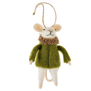 Wintertime Walton Mouse Ornament
