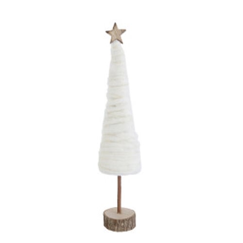 Wool Tree with Star - Large